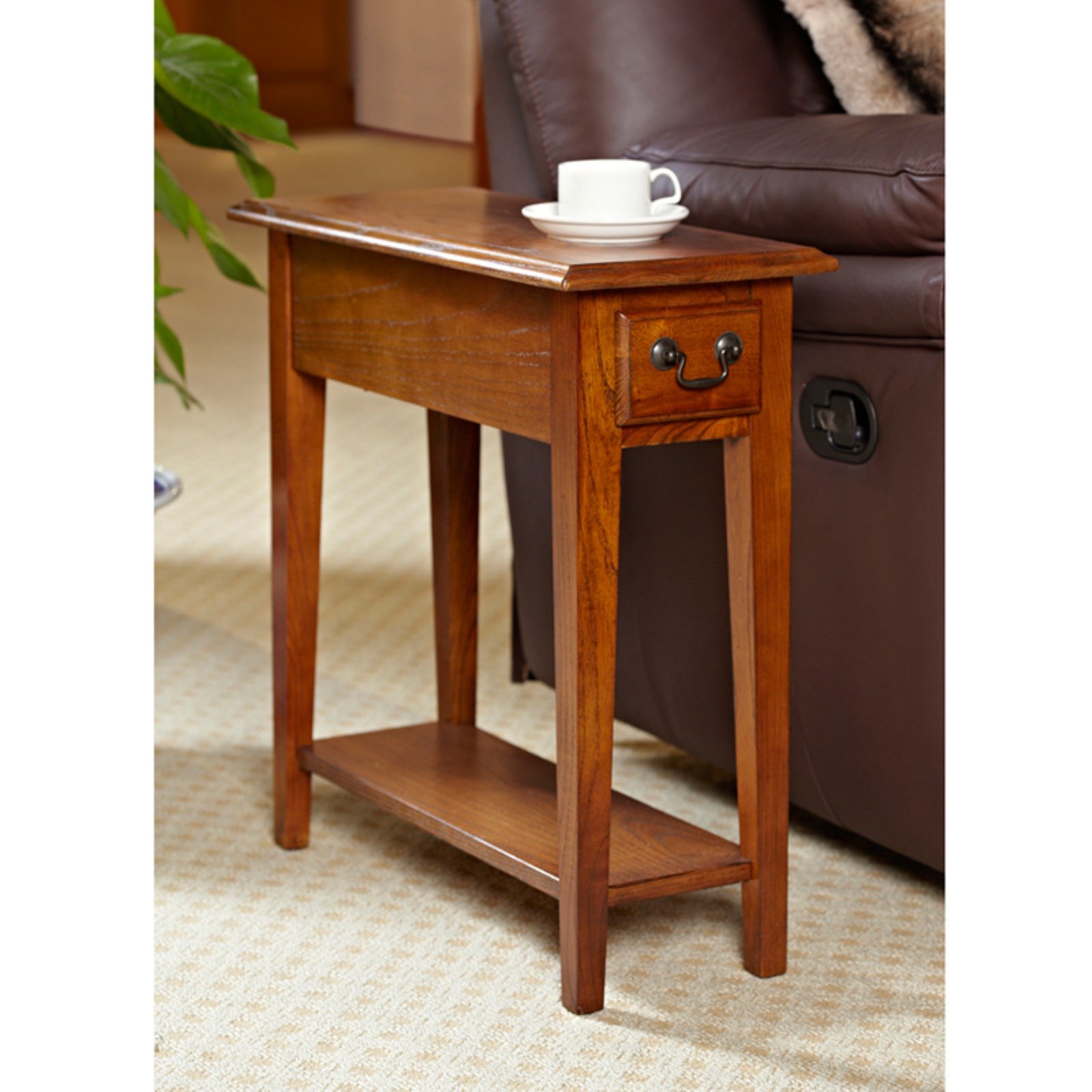 Narrow End Table With Drawers Ideas on Foter