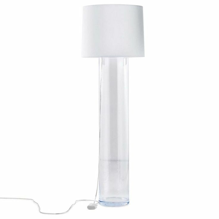 glass tube floor lamp