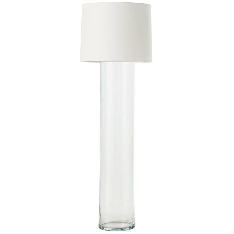 Glass Cylinder Floor Lamp Modern Floor Lamps