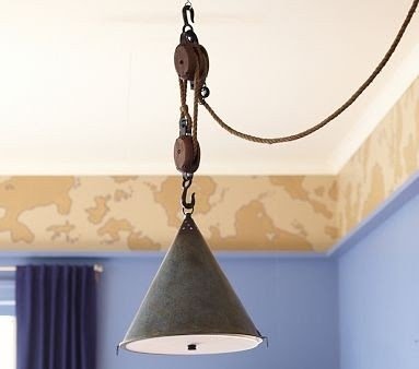 Hanging chain lamp 13