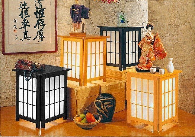 Japanese end tables