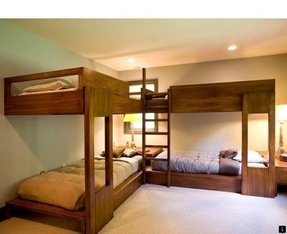 l shaped loft bunk beds - foter