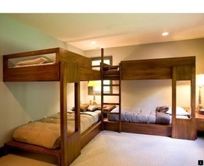 L Shaped Loft Bunk Beds - Foter