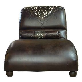 Leather Double Chaise Lounge - Foter