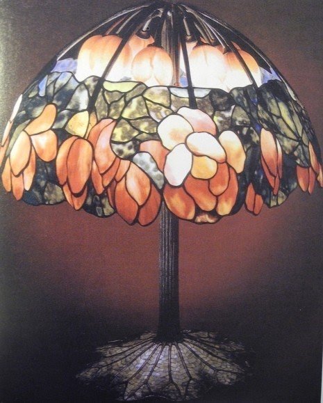 Lotus tiffany table lamp 15