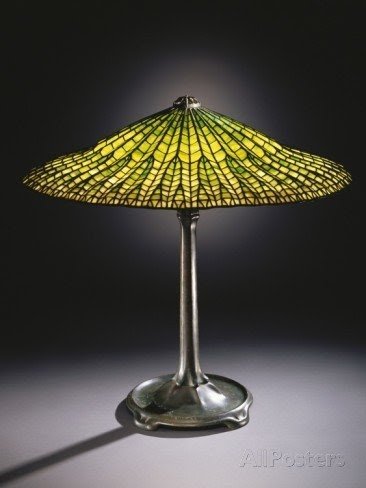 Lotus tiffany table lamp 42