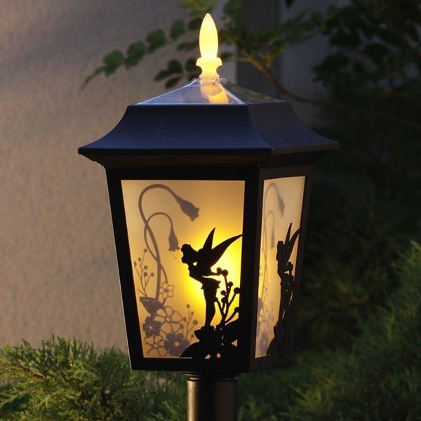 New Disney Tinker Bell Solar Light Lamp Lantern Garden Outdoor Light Japan