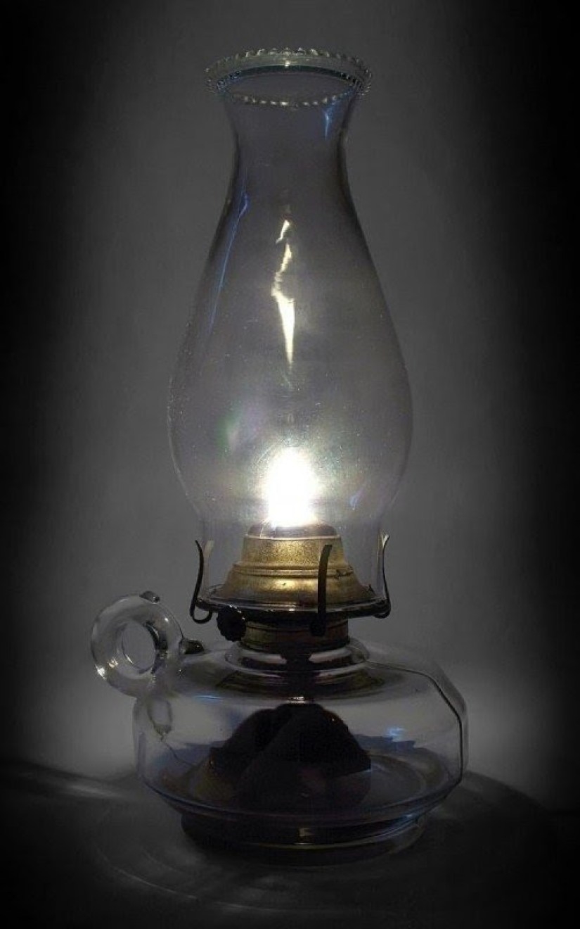 Old fashioned lamps