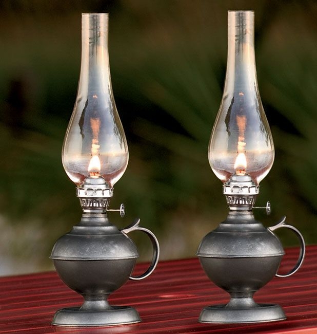 Old fashioned oil lamp 3