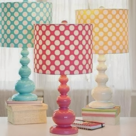 Polka Dot Lamp Shades - Foter