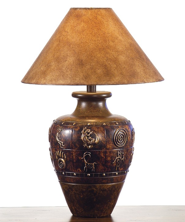 Southwestern table lamp 21