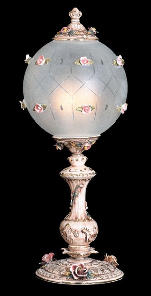 Vintage porcelain lamp 4
