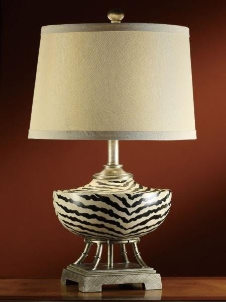 Animal Print Fabric Chandelier Lamp Shade Browns Traditional Lamps