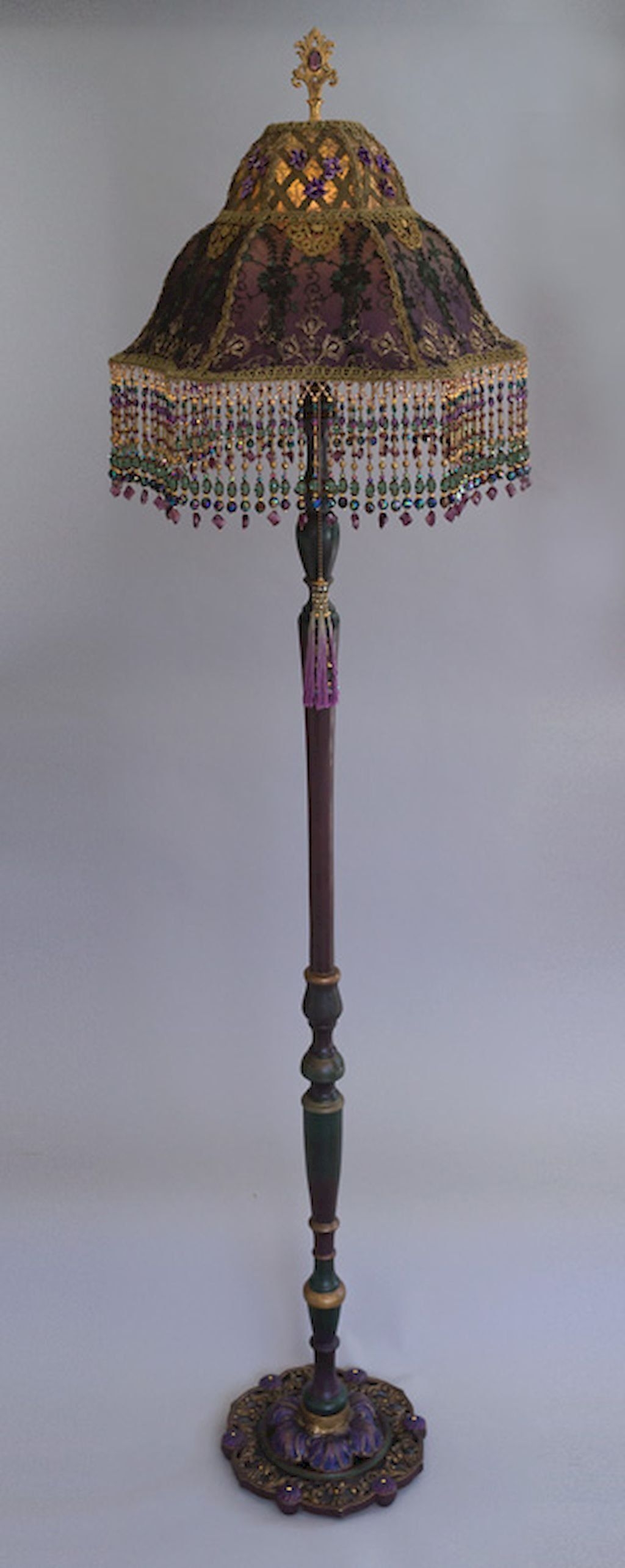 Victorian on sale lamp stand