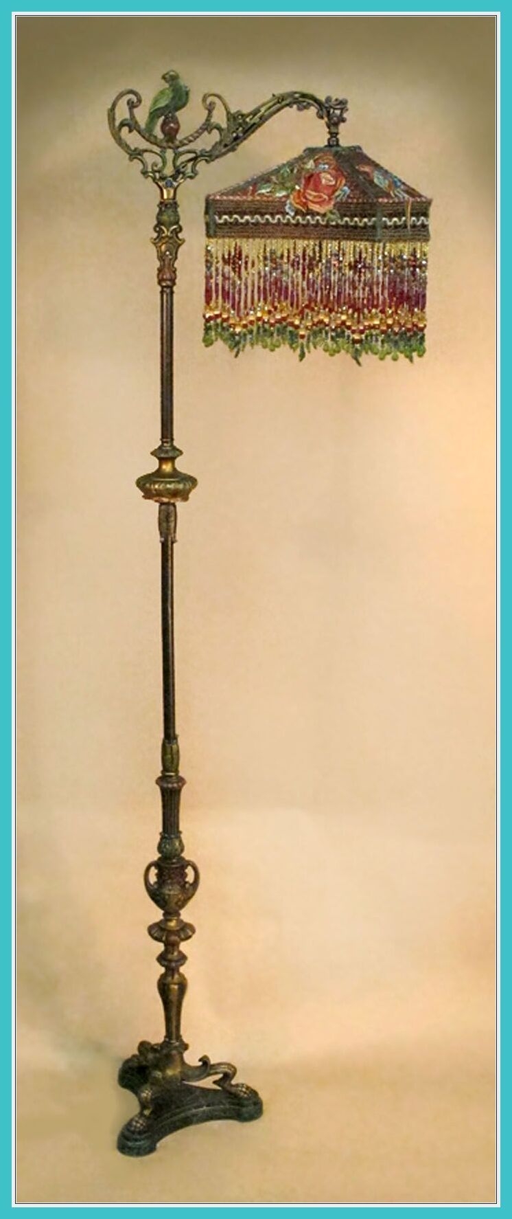 Victorian Style Floor Lamp / Style At Home With Margie Victorian Floor ...