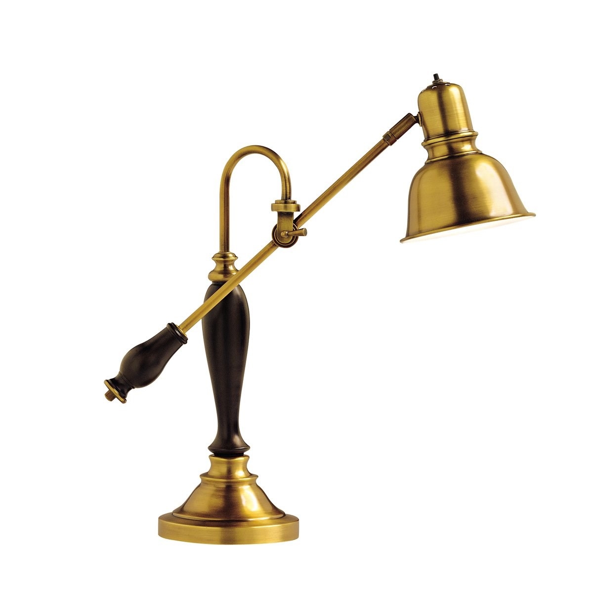 Kichler Lighting 70383CA Westwood Work 1-Light CFL Desk Lamp, Antique Brass Finish