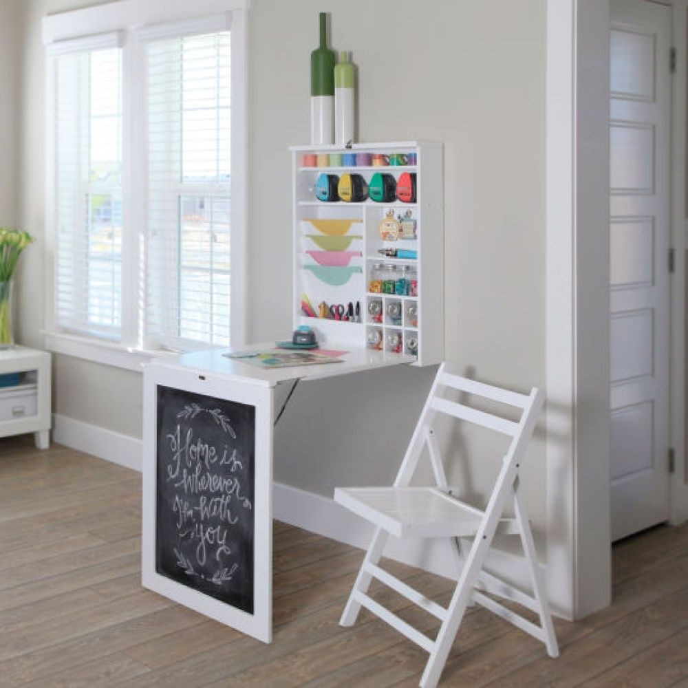 Kids craft table with storage