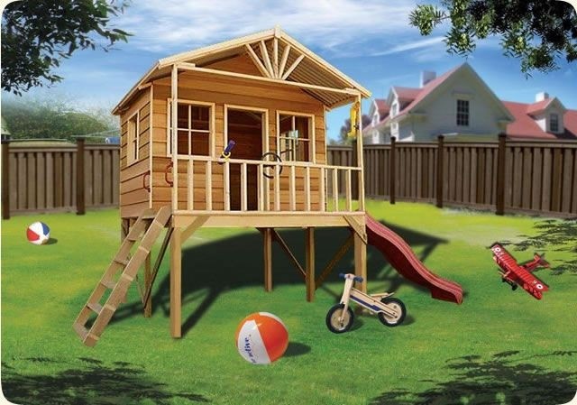 cubby house play set