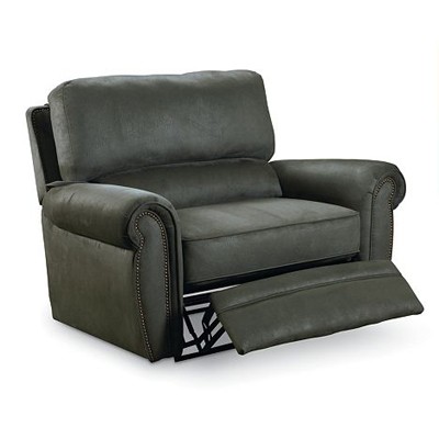 Lane rockford leather rocker recliner with swivel at belfort furniture