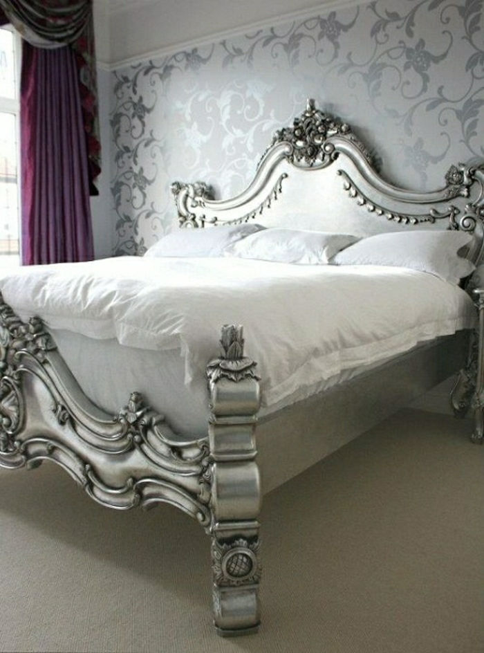 Silver bedroom furniture