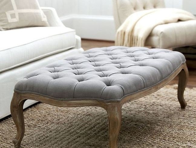 tufted ottoman coffee table