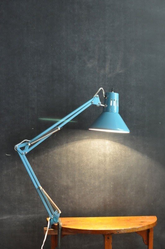 Vintage drafting lamp