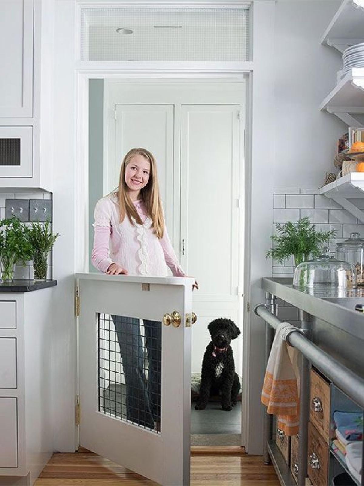 Dutch door 2024 dog gate