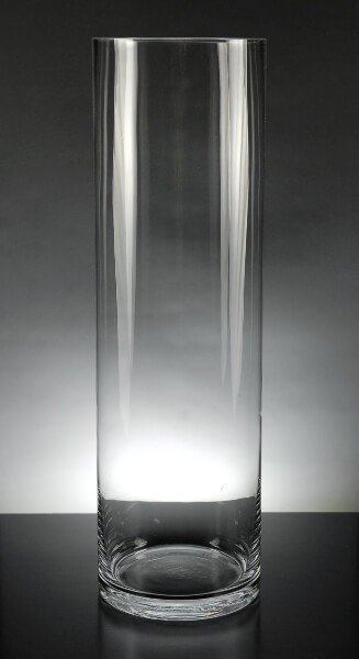 Cylinder vases fluted vases