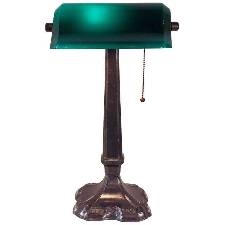 Greenalite bankers lamp