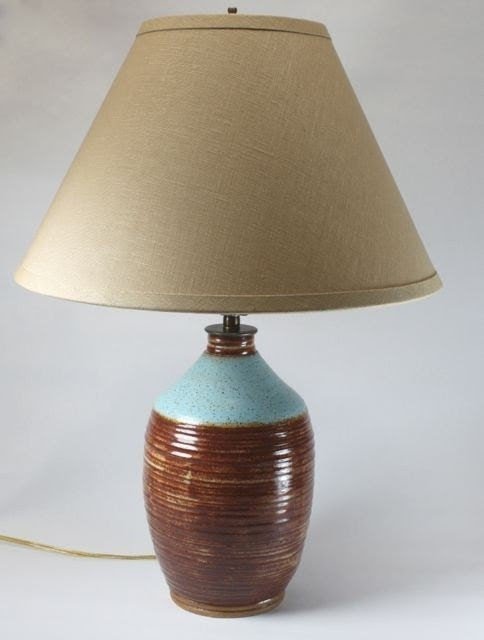 Handmade pottery lamps 2
