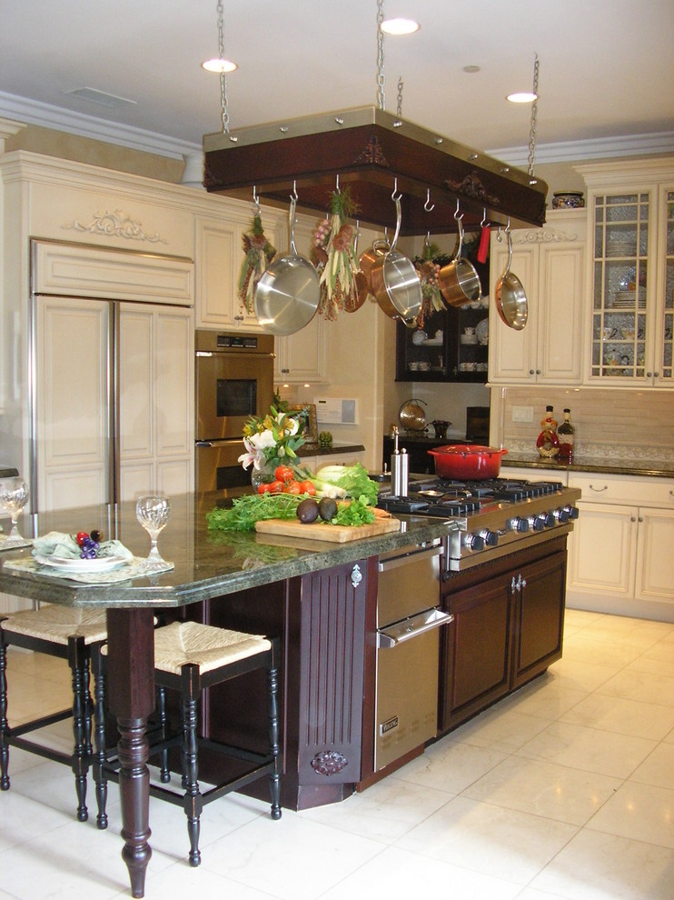 Kitchen Island With Pot Rack - Foter