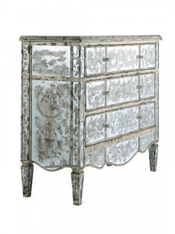 Mirrored chest of drawers 16