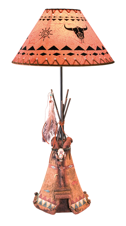 native american floor lamps