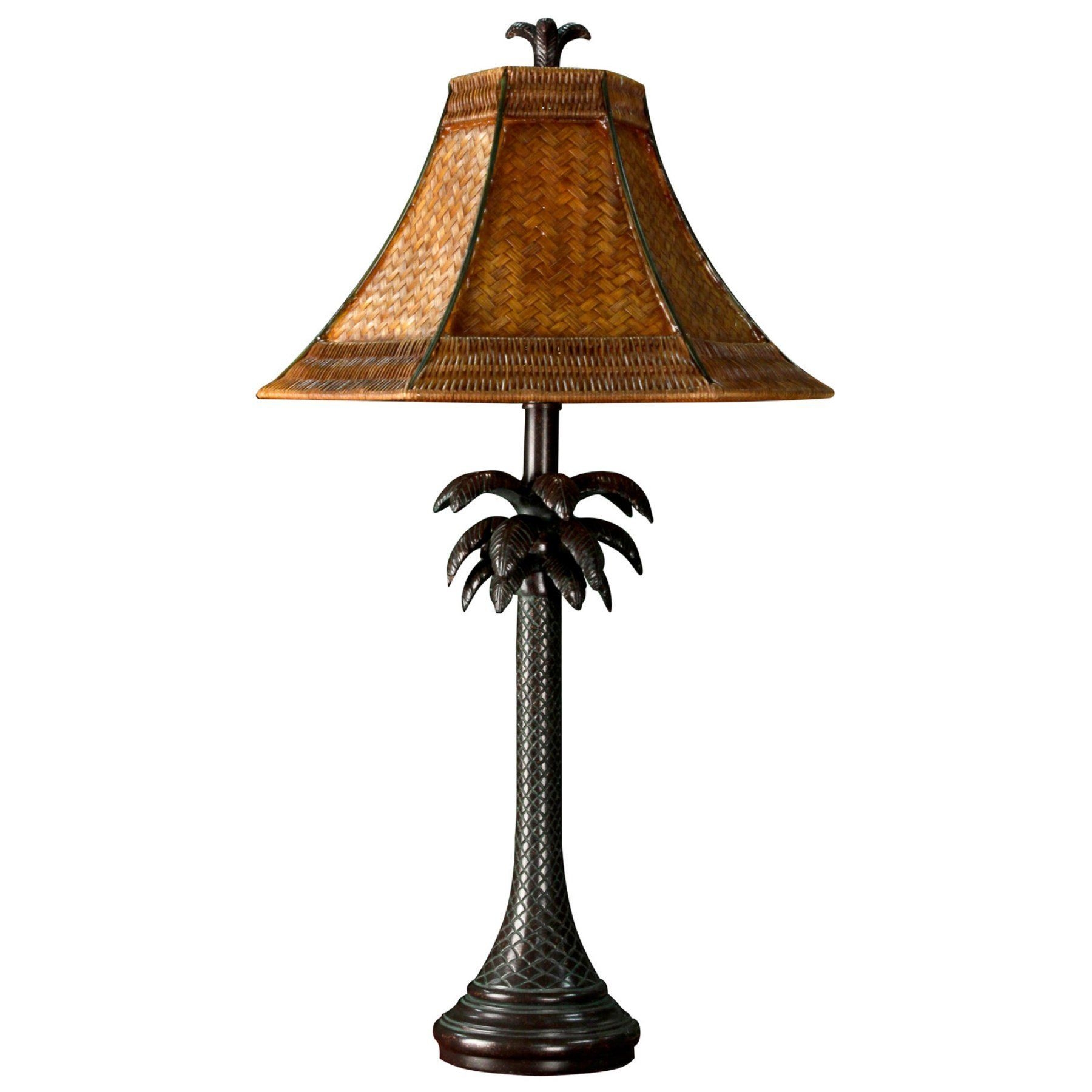 Palm tree shade table lamp 2