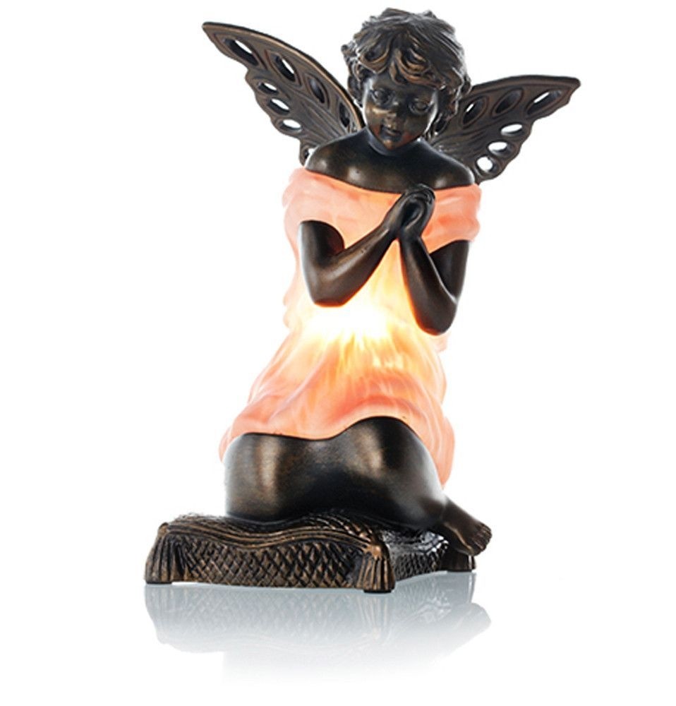 River Of Goods Prayer Angel Accent 8.5 H Table Lamp