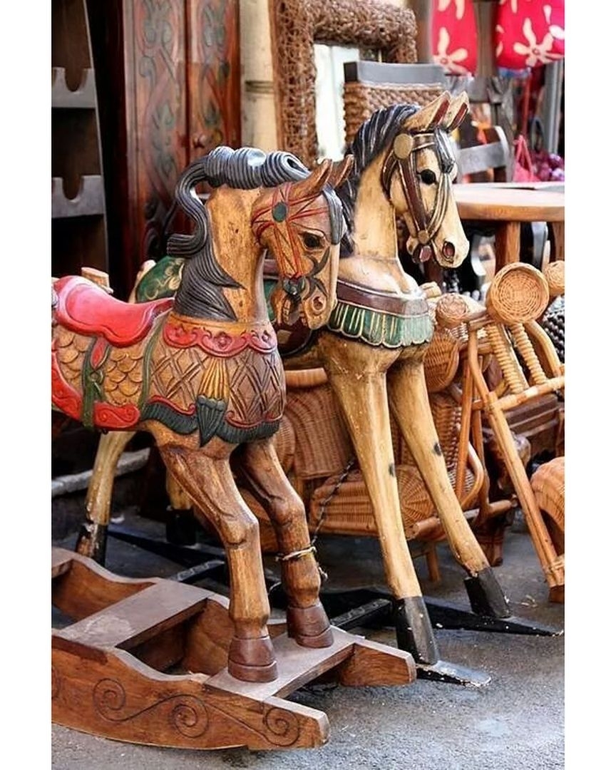 Rocking horse wooden
