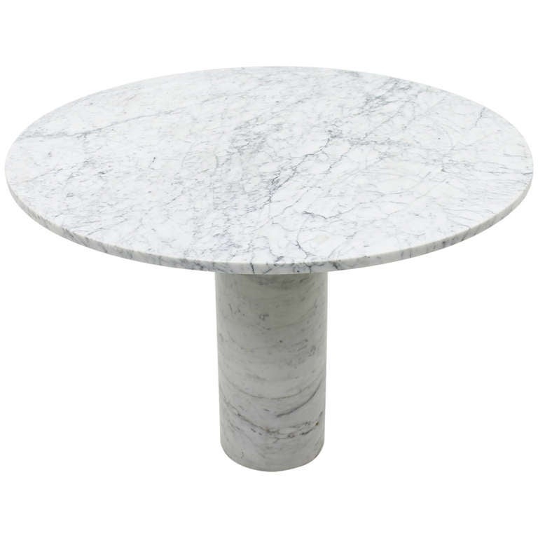 Round marble dining table 2