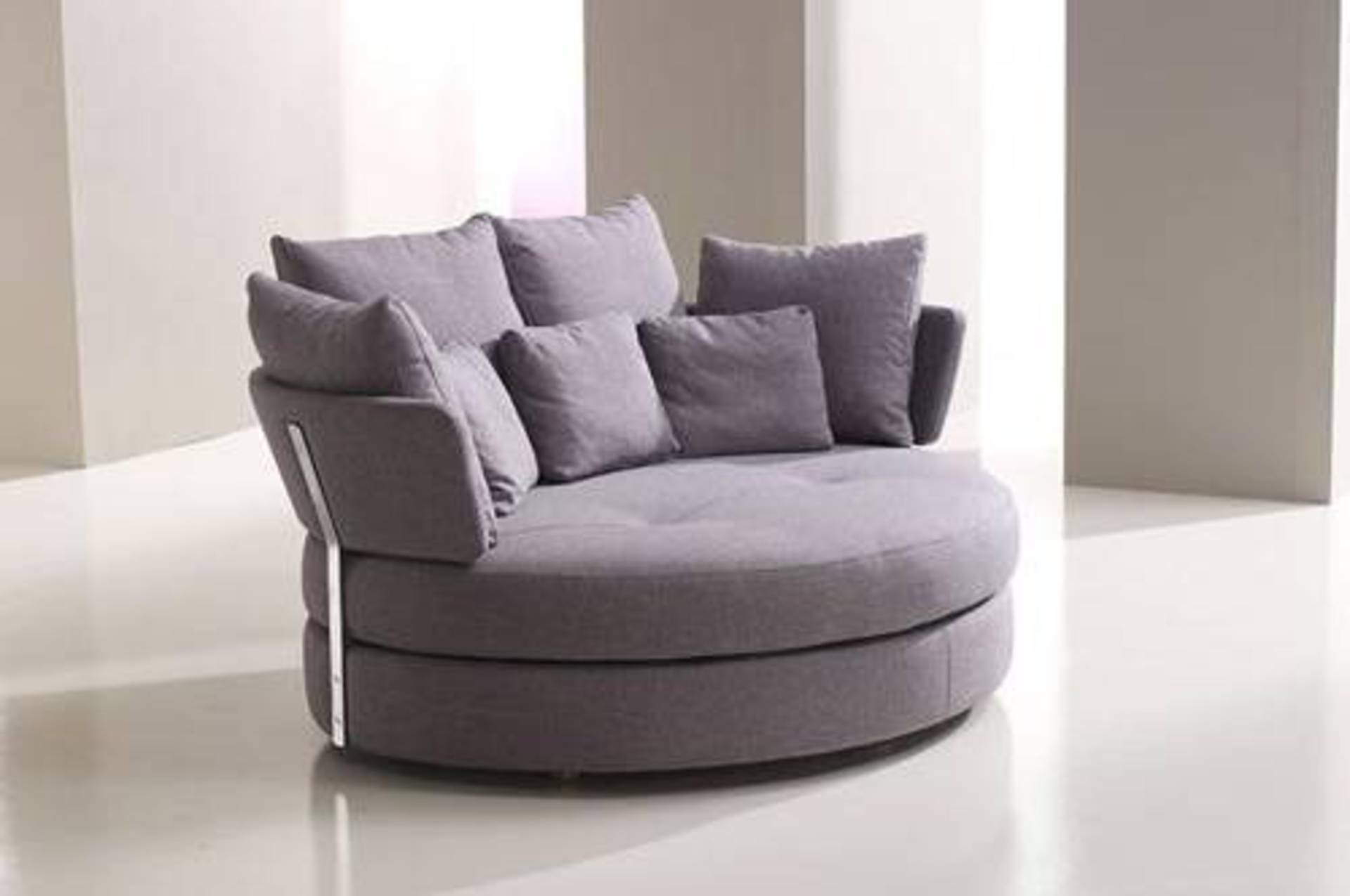 circular loveseat