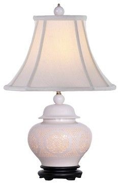 table lamp with crystal balls