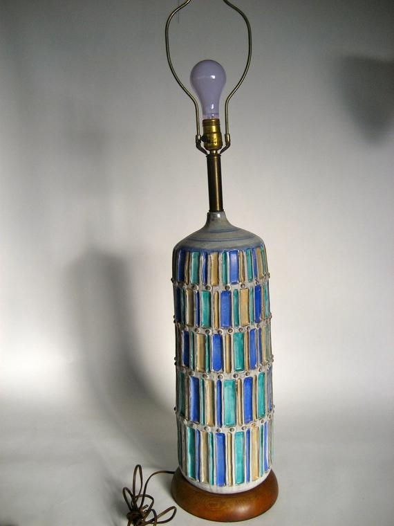 Vintage ceramic lamp 40