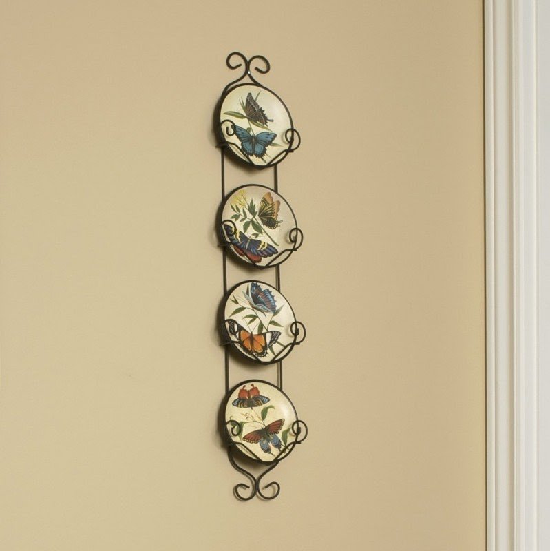 Your house with decorative plates to hang on wall amazing