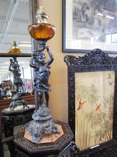 Antique Cherub Lamp - Ideas on Foter