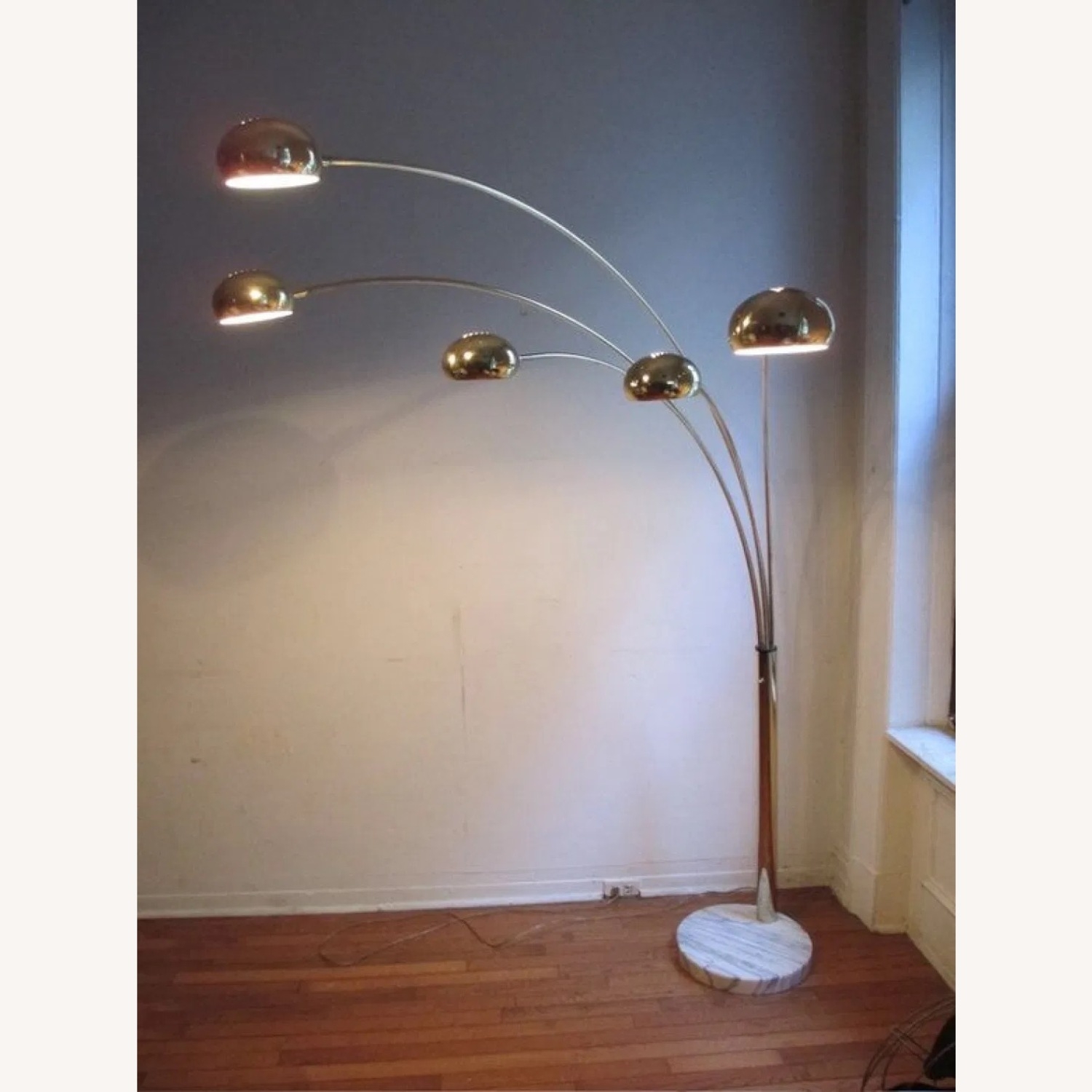 contemporary five 5 arm floor lamp