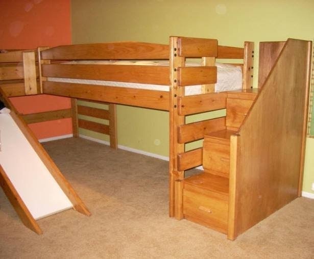 Loft Beds With Stairs And Storage - Ideas on Foter