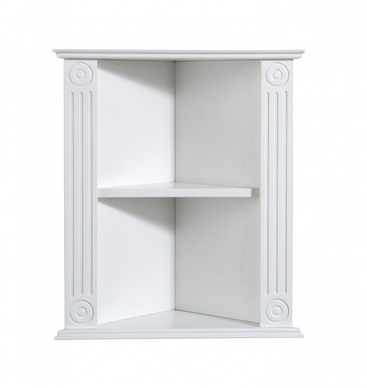 bathroom corner wall shelf unit