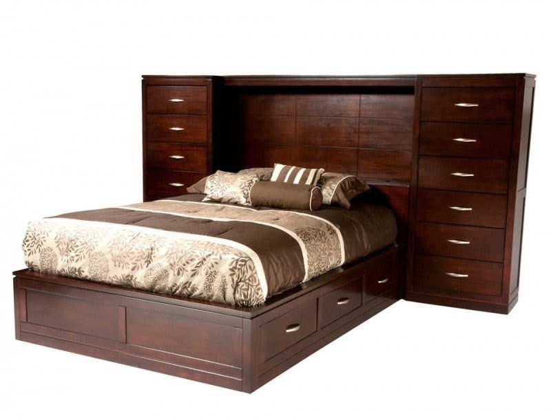King bookcase bed 1