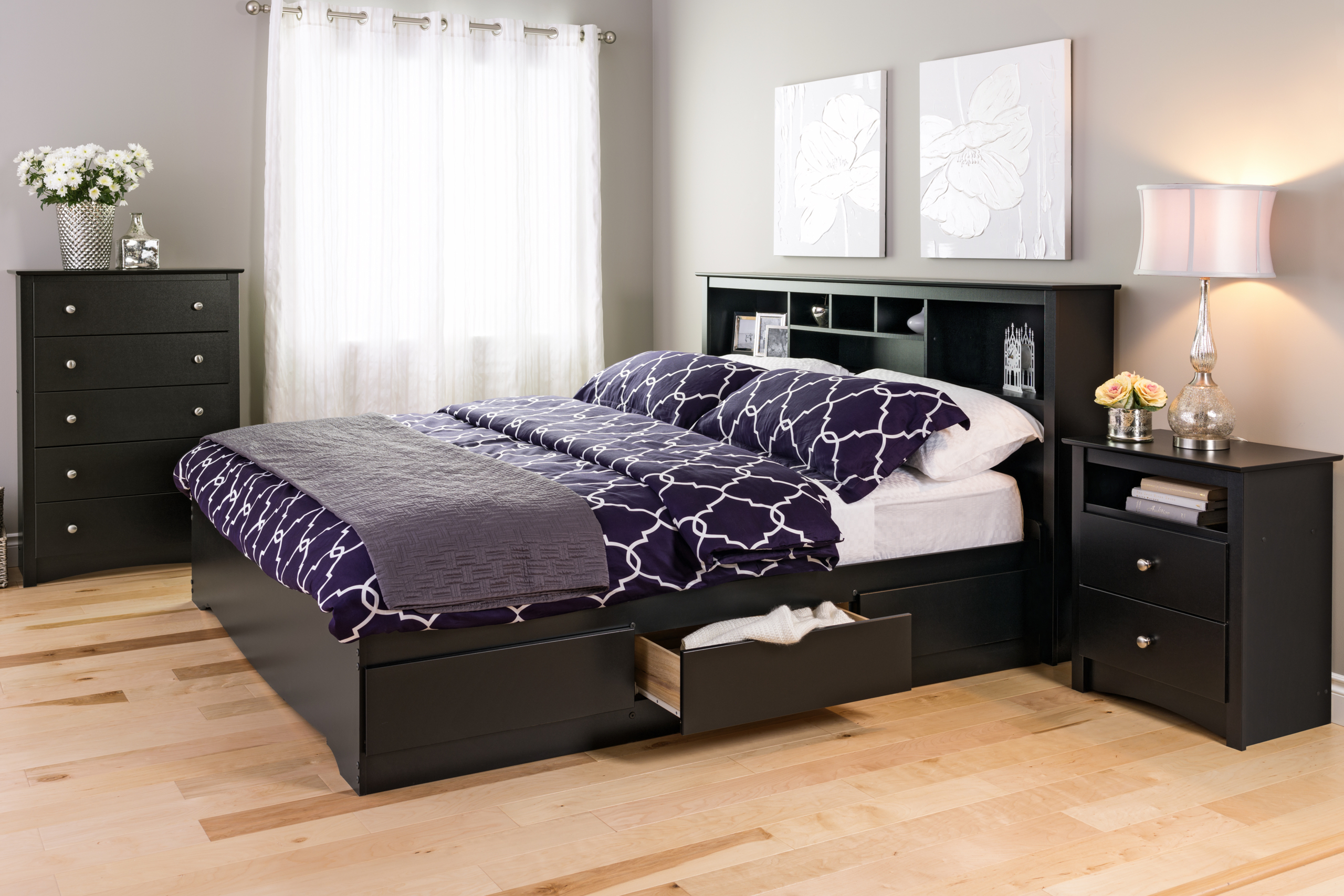King bookcase bed 20