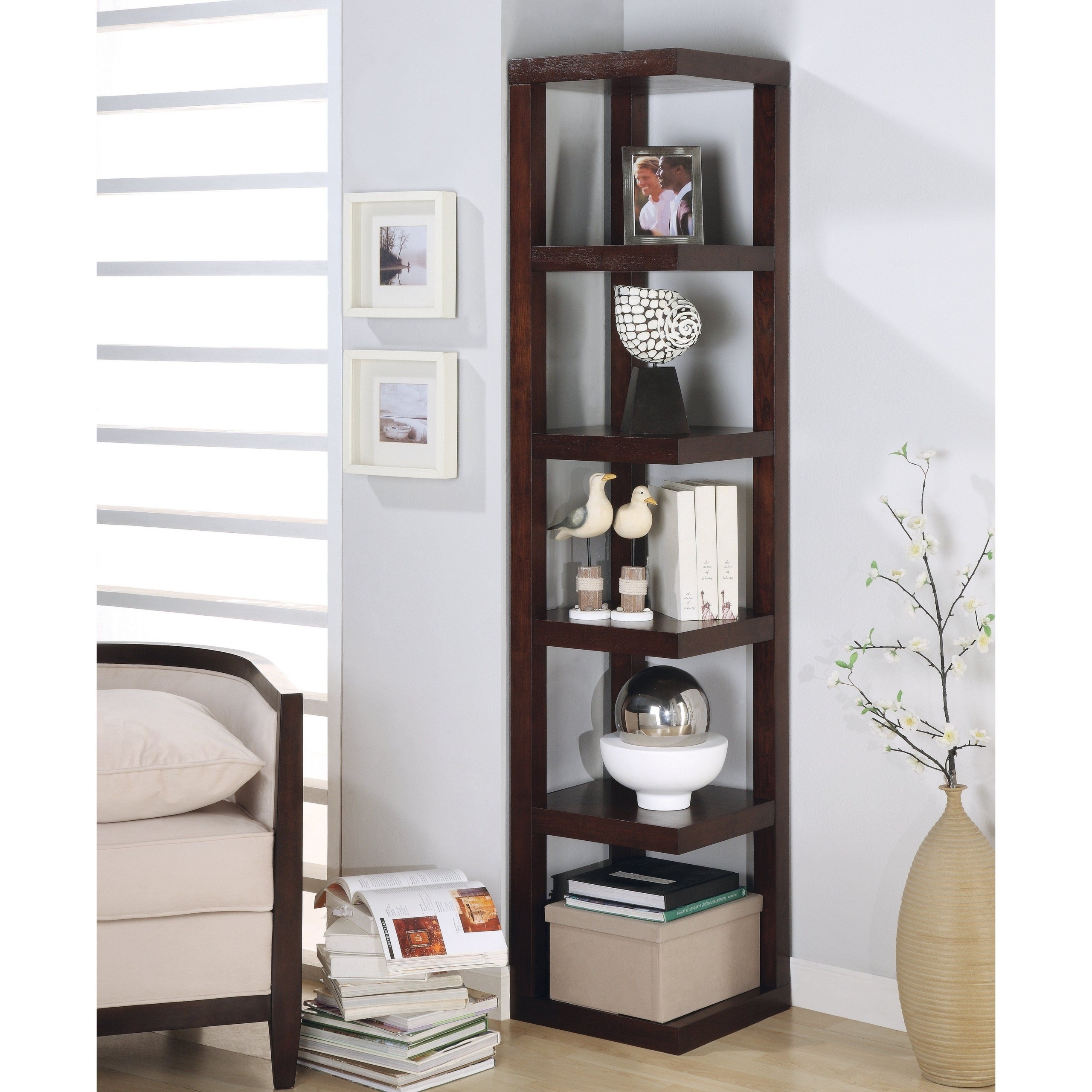 Shop for narrow corner bookcases and shelf units at amazon