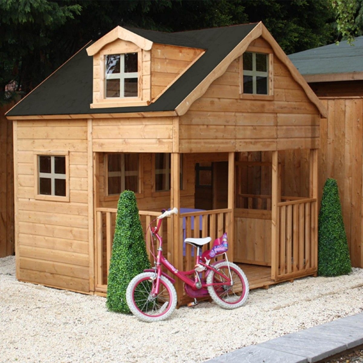 garden wooden playhouse