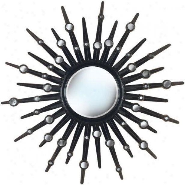 Black sunburst mirror 4